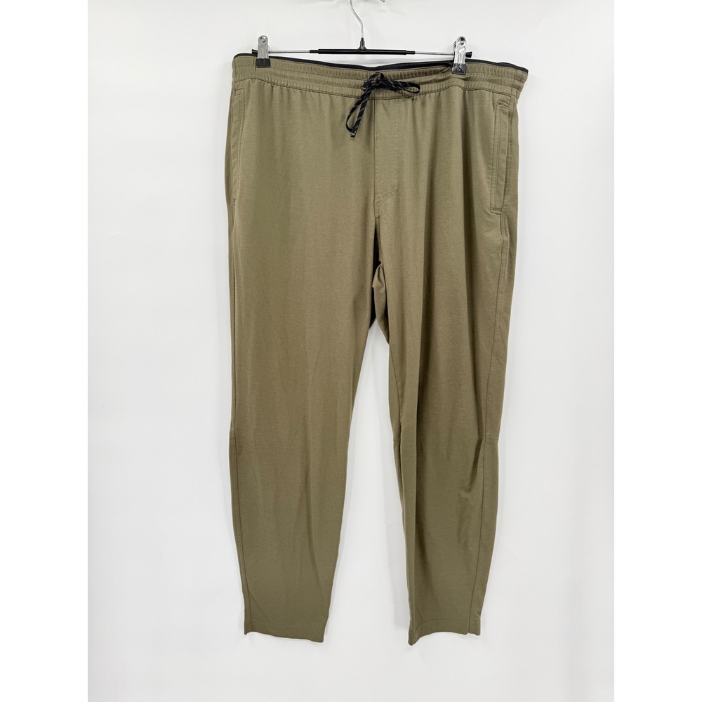 KUHL XXL REG Freeflex Jogger Mens Olive Green Stretch Hiking Pants